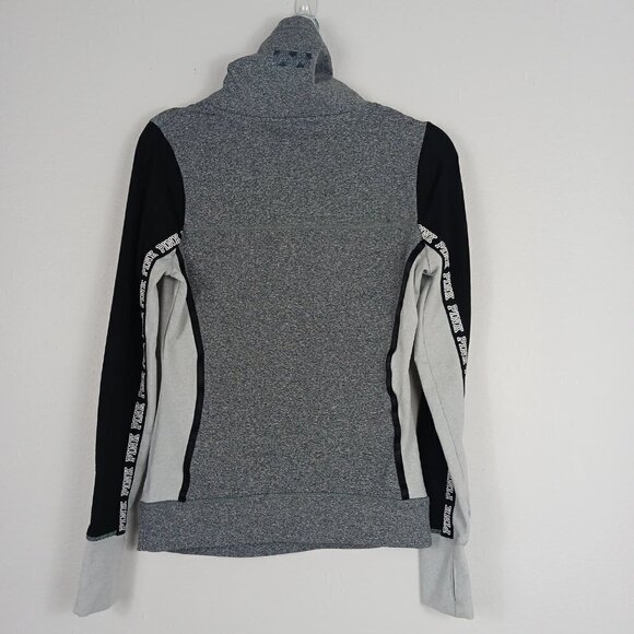 Victoria's Secret PINK Ultimate gray Activewear Cowlneck Pullover size S - Picture 4 of 7